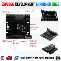 ESP8266 V3 Breakout Base Board MCU Module NodeMCU DIY Breadboard Expansion Plate - eElectronicParts