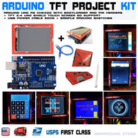 2.4" TFT LCD Display Shield Touch Panel Screen Arduino UNO R3 ATmega328p CH340g - eElectronicParts