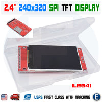 2.4" TFT LCD Color Display SPI Serial Module ST7789V 240x320 SD Card 5V/3.3V 2.4 inch