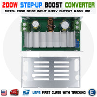 200W DC-DC Boost Converter Charger Step-up Power module 6-35V to 6-55V 10A - eElectronicParts