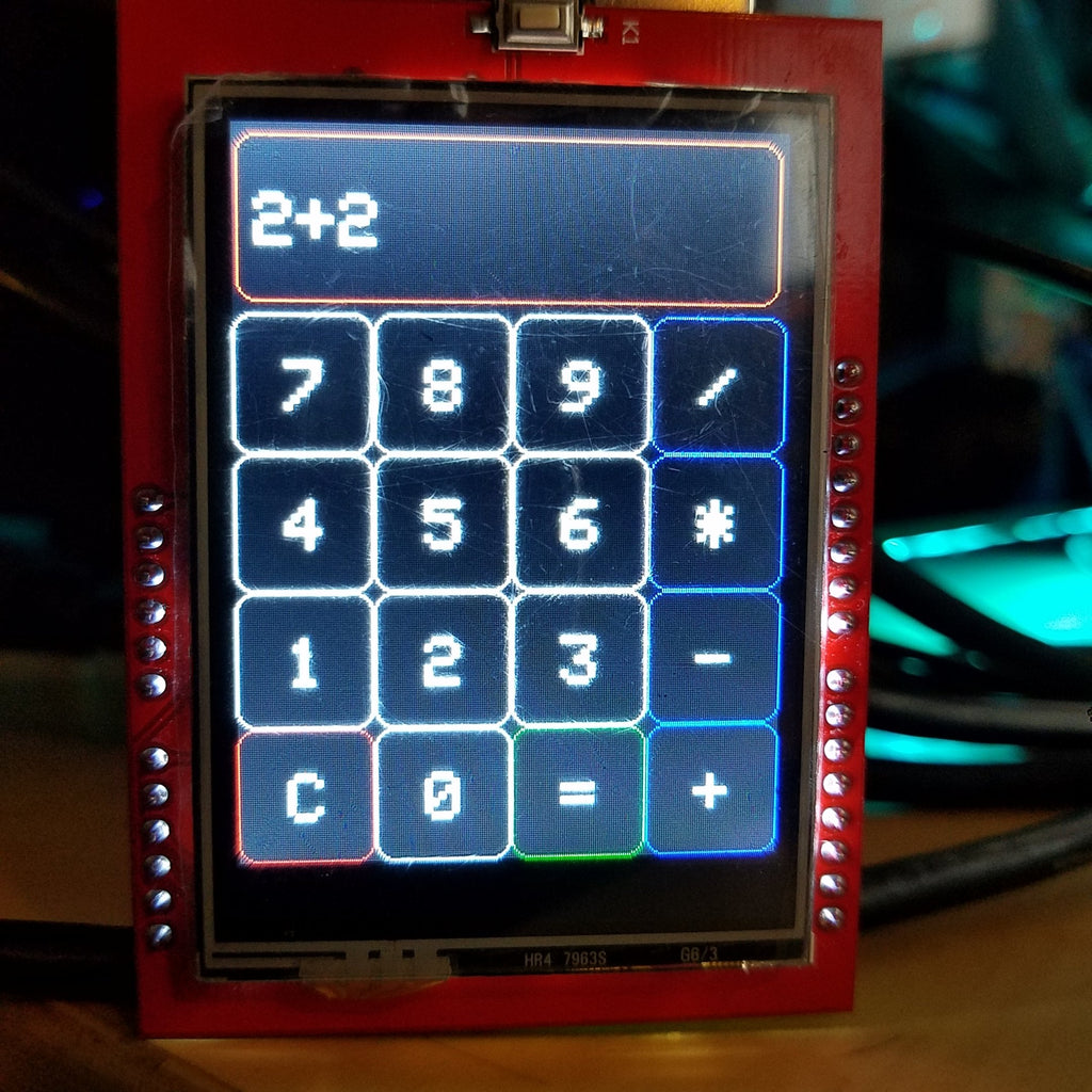 Arduino Programmable Touch Screen Display 2.4
