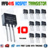 10pcs IRFB4115 150V 104A TO-220 N-Channel MOSFET IRFB4114PBF Power Transistor