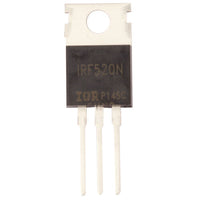10pcs IRF520 IRF520N N-Channel IR Power MOSFET Transistor TO-220