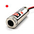 650nm 5mW Red Point Laser Module with Focusable Glass Lens Focus Adjustable 5V