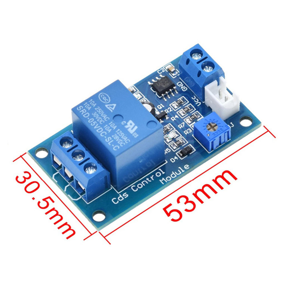 XH-M131 DC 5V Light Control Switch Photoresistor Relay Automatic Control Module