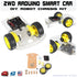 2WD Smart Car Chassis Robot Kit with speed encoder tracing Arduino MCU DIY - eElectronicParts