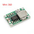 5pcs Mini-360 Buck Converter Step Down Adjustable Power Supply Module DC-DC 1-17