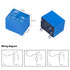 10pcs Relay Switch SRD-24VDC-SL-C 5 Pins 24 V DC PCB Mini Type SPDT 10A Blue 24V