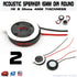 2pcs Speaker 15mm Dia 8 Ohm 1W 2-Wire Mini Micro Audio Magnetic Arduino - eElectronicParts