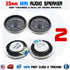 2pcs Speaker 23mm Dia 8 Ohm 2W 6mm Mini Micro Audio Magnetic Arduino - eElectronicParts