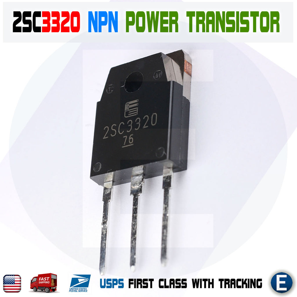 2SC3320 Fujitsu NPN 400V 15A 80W Power Transistor C3320 TO-218