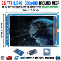 3.5 inch ILI948 TFT LCD screen module Ultra HD 320X480 for Arduino MEGA2560 - eElectronicParts