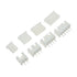 230pcs XH2.54 2p 3p 4p 5 pin 2.54mm XH Adaptor Connectors Wire Header JST + box