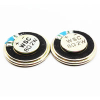2pcs Speaker 28mm Dia 8 Ohm 2W 6mm Mini Micro Audio Magnetic Arduino