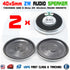2pcs Speaker 40mm Dia 8 Ohm 2W 5mm Mini Micro Audio Magnetic Arduino