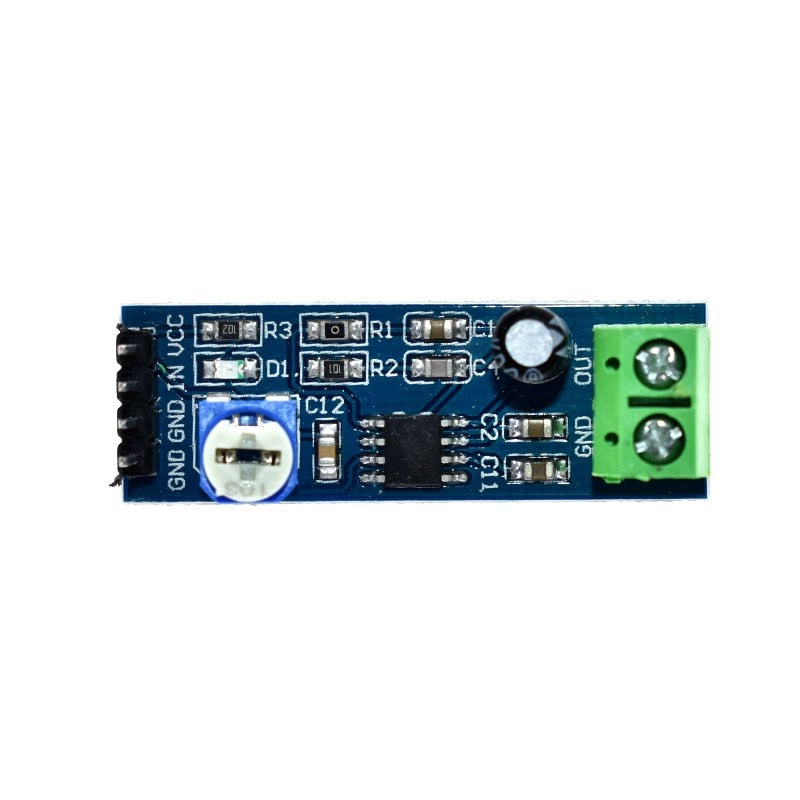 1 x Audio Amplifier Module For Arduino 200 Times Gain 5V-12V LM386 ...