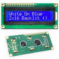 1602 BLUE LCD 16x2 HD44780 Character Display Module for Arduino