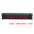 8 LED RF Signal Frequency Counter Cymometer Tester 0.1-60MHz 20MHz~2.4GHz Meter