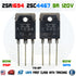 2SA1694 & 2SC4467 A1694 C4467 NPN+PNP Power Transistor 1 Pair 8A 120V 80W