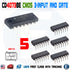 5pcs CD4073 CD4073BE 4073 CMOS Triple 3-input AND gate DIP-14 TI IC