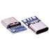 USB 3.1 Type C Pair Male+Female DIY Solder Plug PCB Connector Socket 56K Resistor