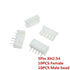 230pcs XH2.54 2p 3p 4p 5 pin 2.54mm XH Adaptor Connectors Wire Header JST + box
