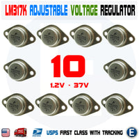 10PCS LM317K Adjustable Voltage Regulator 1.2 to 37V NTE970 NSC TO-3