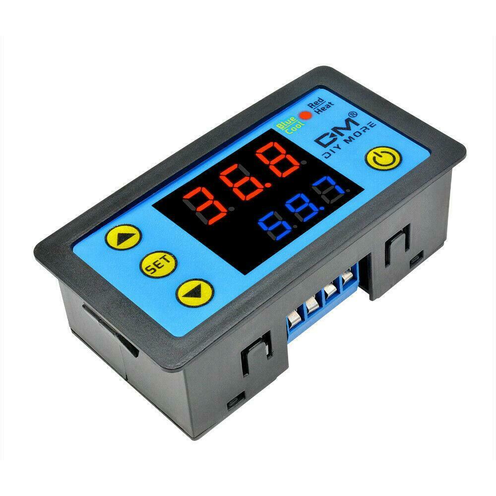 W3231 Digital Dual LED Thermostat Temperature Controller With NTC Sensor 110-220V