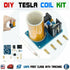 DIY Mini Tesla Coil Kit 9-12V BD243C Electronic Wireless Transmission Generator Module