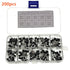 200pcs NPN PNP Transistor Assortment Kit Box BC337 BC327 2N2222 2N2907 2N3904 .. - eElectronicParts