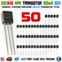 50pcs 2SC945 Amplifier NEC TO-92 Transistor C945 KCS945 NPN - eElectronicParts