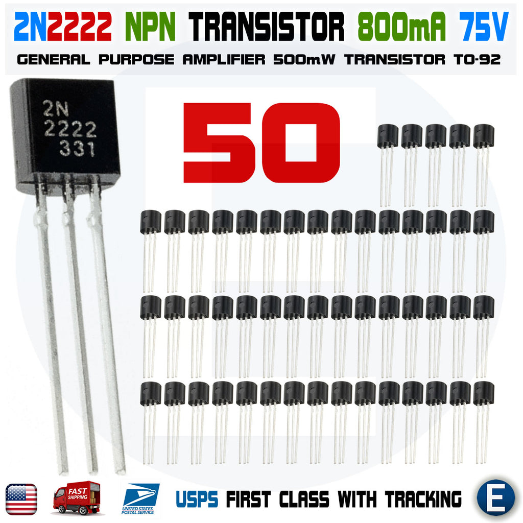 thumbnail image 2 of PN2222A Bipolar Transistor | Electronics 2 of 10