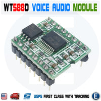 WT588D WT588D-16p 8M Voice Sound Module Audio Player Mp4 Audio for Arduino