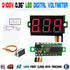 1pcs 0.36" RED DC 0-100V 3 Wire LED Digital Display Panel Volt Meter Voltmeter - eElectronicParts