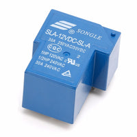 SLA-12VDC-SL-A Songle Relay 12VDC 30A 250VAC 30VDC 4 Pin 12V DC 12 Volt V