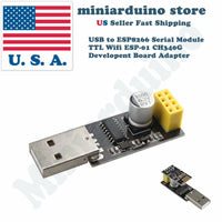 USB to ESP8266 Serial Module TTL Wifi ESP-01 CH340G Developent Board Adapter - eElectronicParts