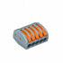 10pcs PCT-215 Spring Lever Terminal Block Electric Cable Wire Connector 5 Way - eElectronicParts