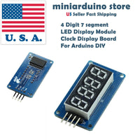 4 Bits TM1637 Digital Tube LED Clock Display Module For Arduino Due UNO 2560 R3 - eElectronicParts