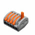 10pcs PCT-215 Spring Lever Terminal Block Electric Cable Wire Connector 5 Way - eElectronicParts