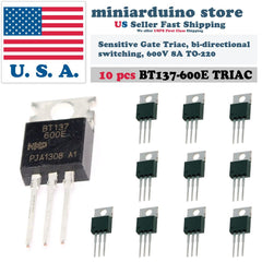 6 Pièces Diodes SMD 6 Diodes Redresseuses Schottky BT137-600E SMD