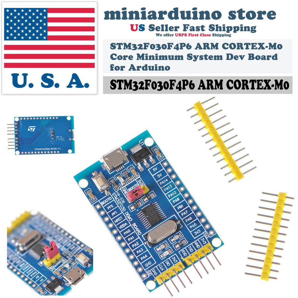STM32F030F4P6 ARM CORTEX-M0 Core Minimum System Dev Board for Arduino - eElectronicParts