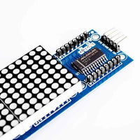 Arduino matrix led display module max7219 5p line 8x32 4 in 1 MCU Raspberry pi - eElectronicParts