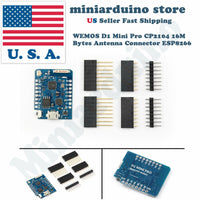 WEMOS D1 Mini Pro V1.1.0 16M Bytes External Antenna Connector ESP8266 WIFI IoT - eElectronicParts