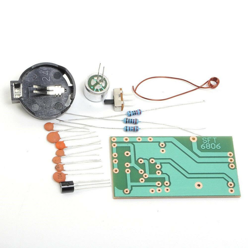 DIY Surveillance FM Frequency Modulation Wireless Microphone KIT Module +CR2032 - eElectronicParts