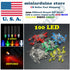 100pcs 3mm Diffused LED Light White Yellow Red Blue Assorted Assortment DIY Set - eElectronicParts