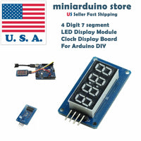 4 Bits TM1637 Digital Tube LED Clock Display Module For Arduino Due UNO 2560 R3 - eElectronicParts