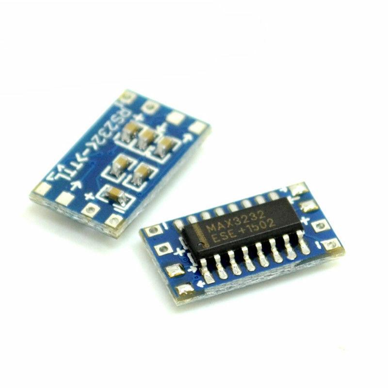 10Pcs Mini RS232 To TTL MAX3232 Converter Adaptor Module Serial Port Board - eElectronicParts