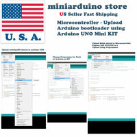 ATmega8-16pu DIY arduino Mini Learning Kit 22pF 100nF 16MHz crystal breadboard - eElectronicParts