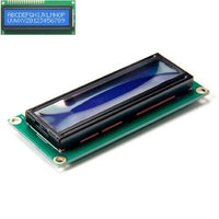 1602 BLUE LCD 16x2 HD44780 Character IIC I2C Serial Interface Adapter Module Display - eElectronicParts