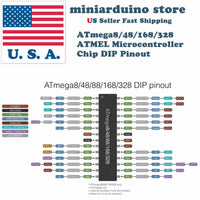 ATMEL ATMEGA8-16PU Microcontroller Chip ATMEGA8 MCU AVR - eElectronicParts